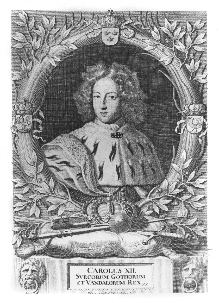 Carlo XII, Re di Svezia da French School