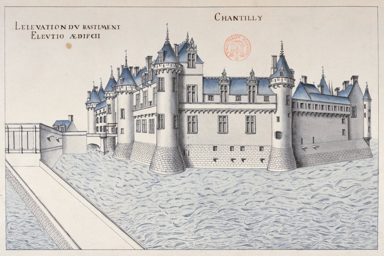 Chateau de Chantilly da French School
