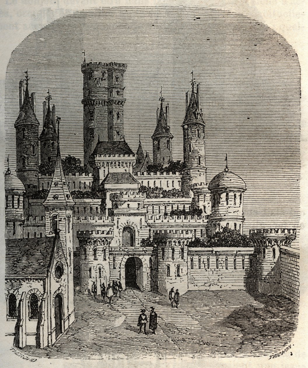 Castello di Montlhéry - castello fortificato nel comune di Montlhéry, nell