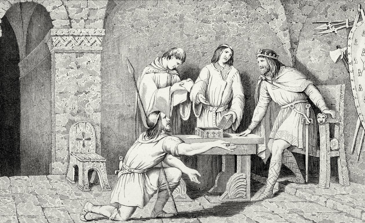 Childerico I (m.481) e la storia delle due metà della moneta d