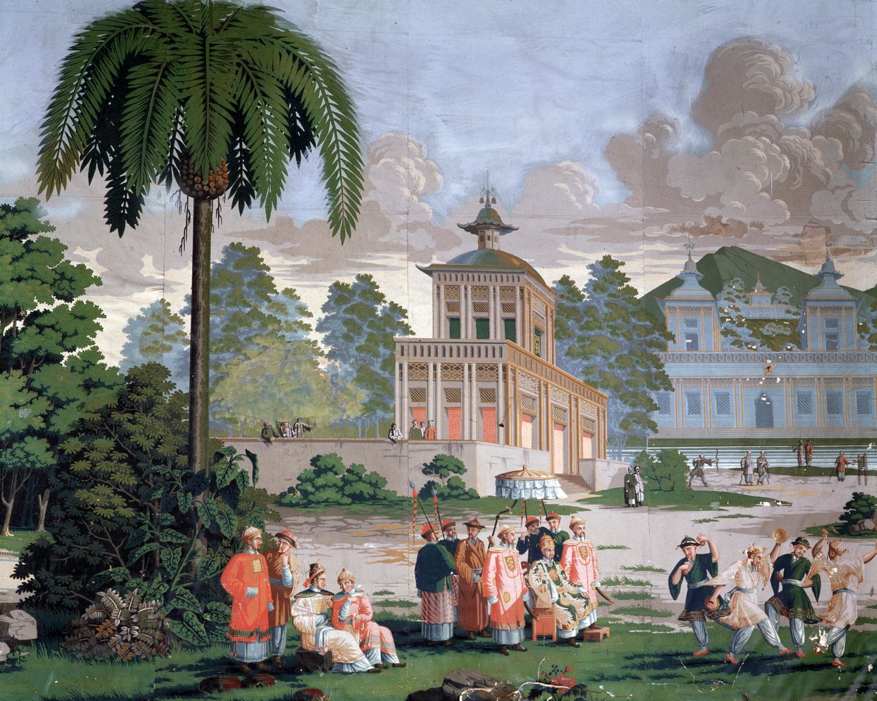 Chinoiserie - carta da parati nell