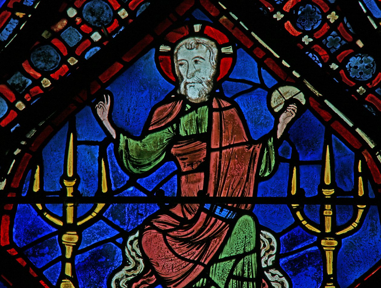 Cristo in Maestà (dettaglio) da French School