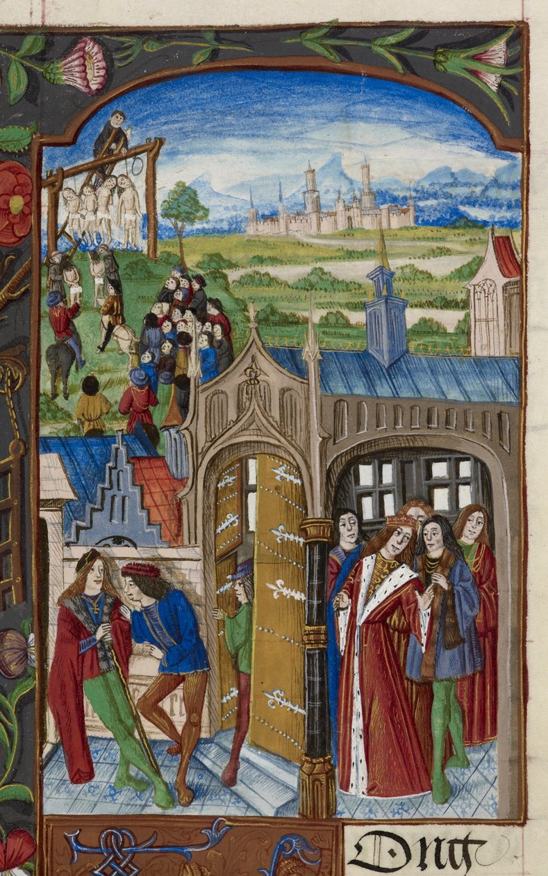 Cronache di Francia o di Saint Denis, Parigi da French School