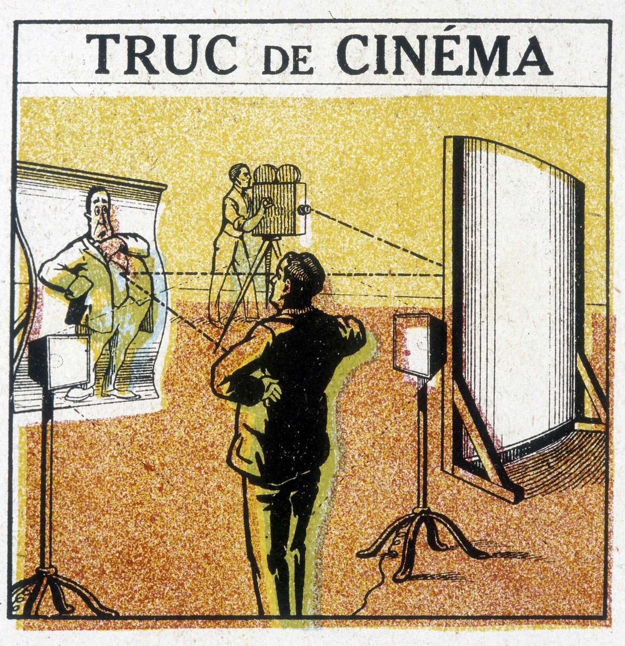 Trucchi cinematografici: lo specchio deformante da French School