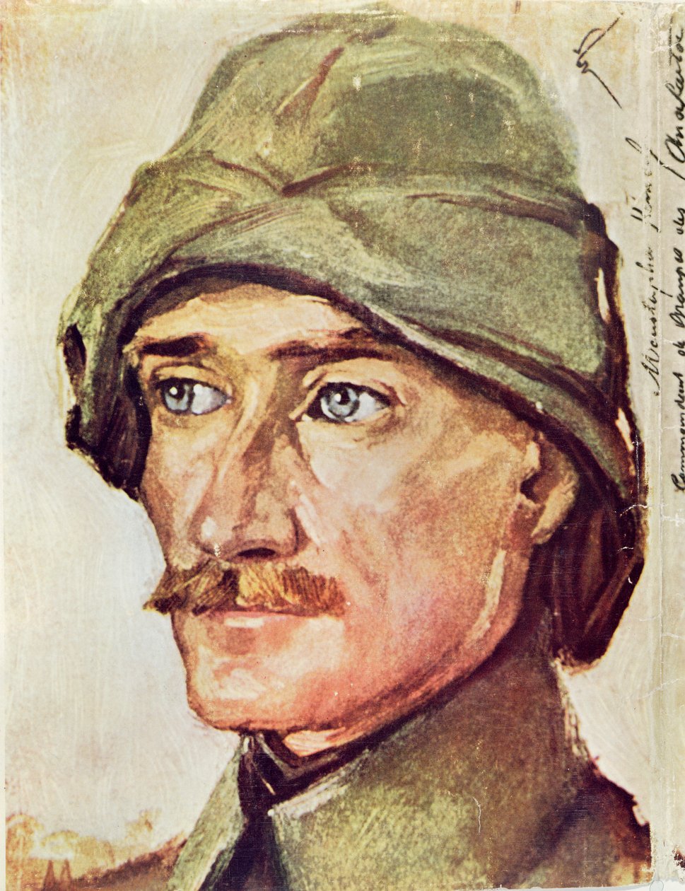 Comandante Kemal (Mustapha) Ataturk (1881-1938) 1914-18 da French School