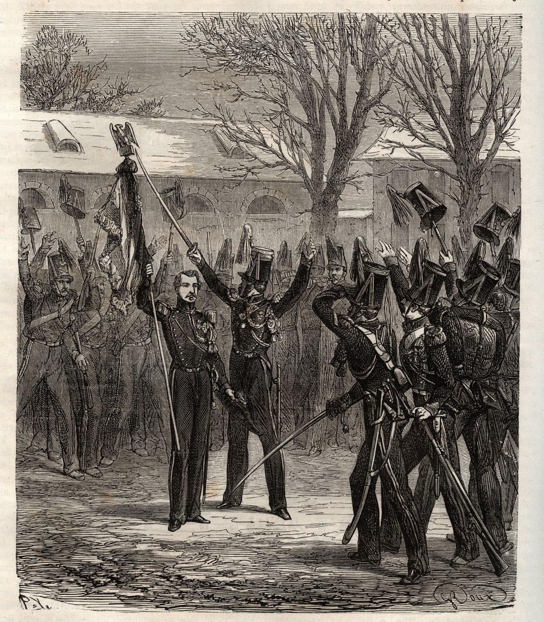 Cospirazione di Strasburgo 1836 guidata dal principe Luigi Napoleone, futuro Napoleone III, contro la monarchia di luglio - Cospirazione di Strasburgo organizzata dal futuro imperatore Napoleone III 1836 - tentativo fallito di colpo di stato organizzato da da French School