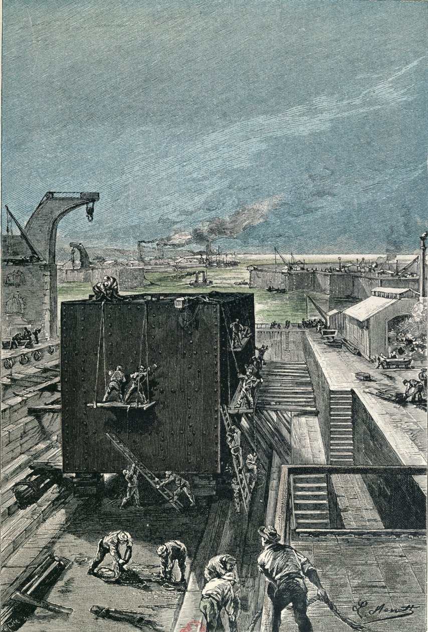 Costruzione di una nave, da L