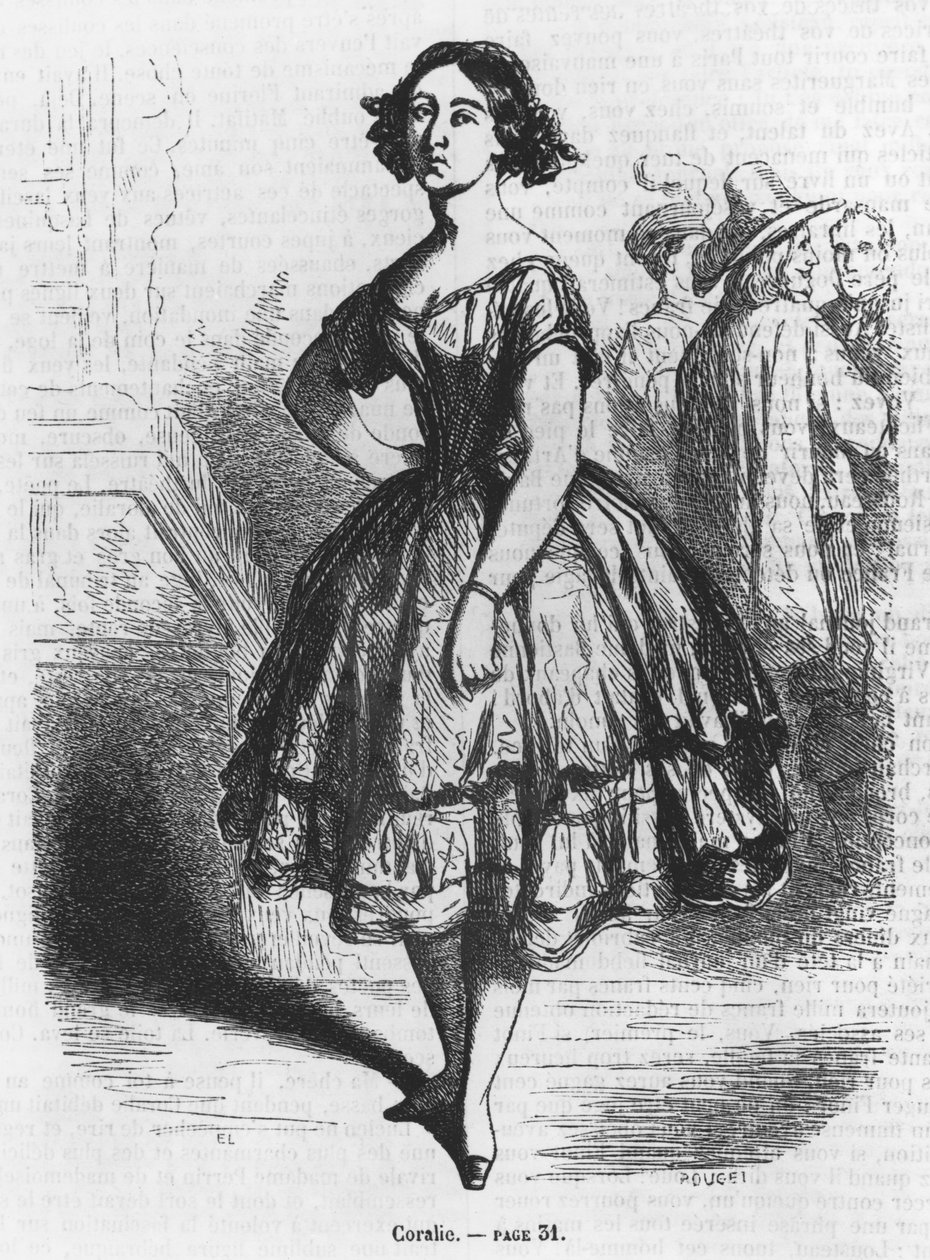 Coralie, illustrazione da 
