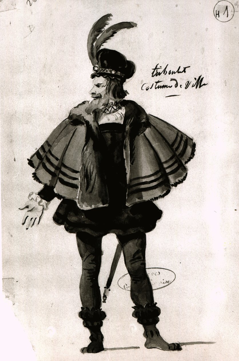 Costume per Triboulet, in Le Roi s