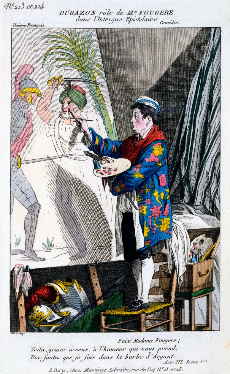 Costume per Dugazon nel ruolo di Monsieur Fougère in L