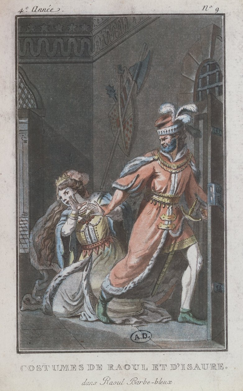 Costumi di Raoul e Isaure, dall