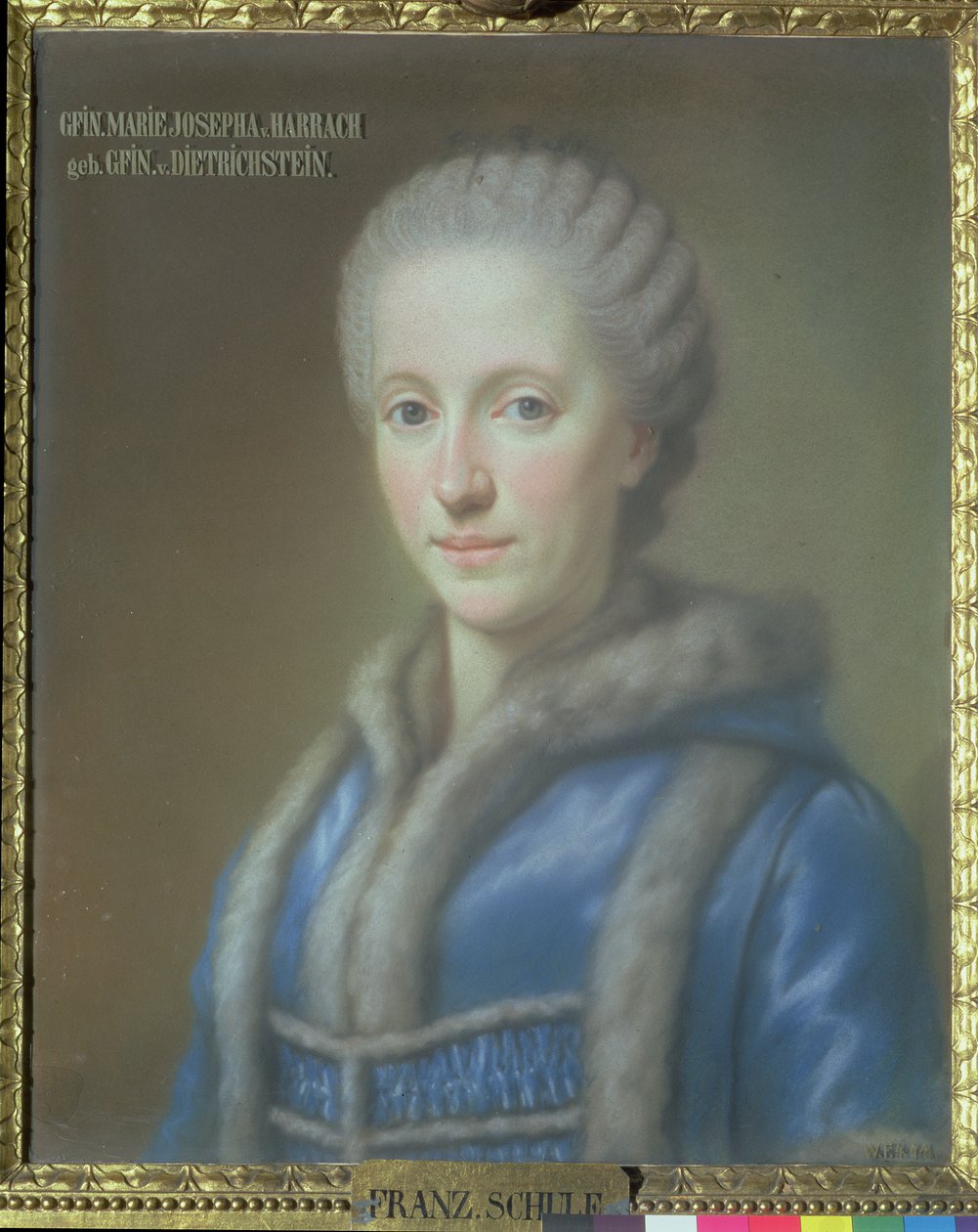 Contessa Maria Josepha von Harrach, moglie del conte Guido von Harrach da French School