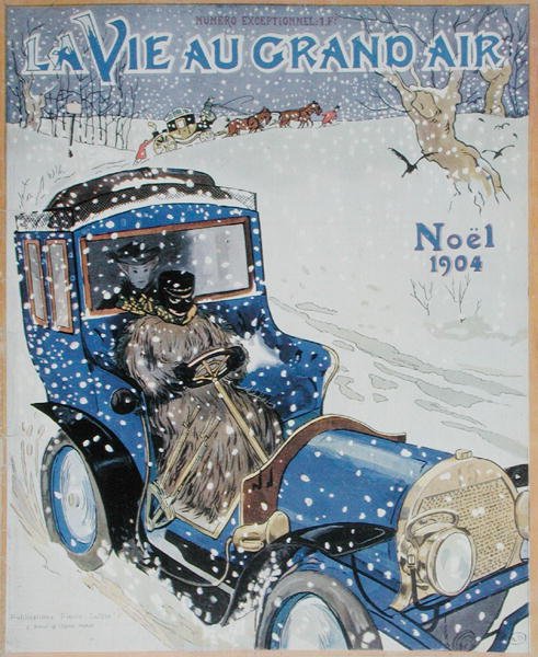Copertina per il numero di Natale della rivista 