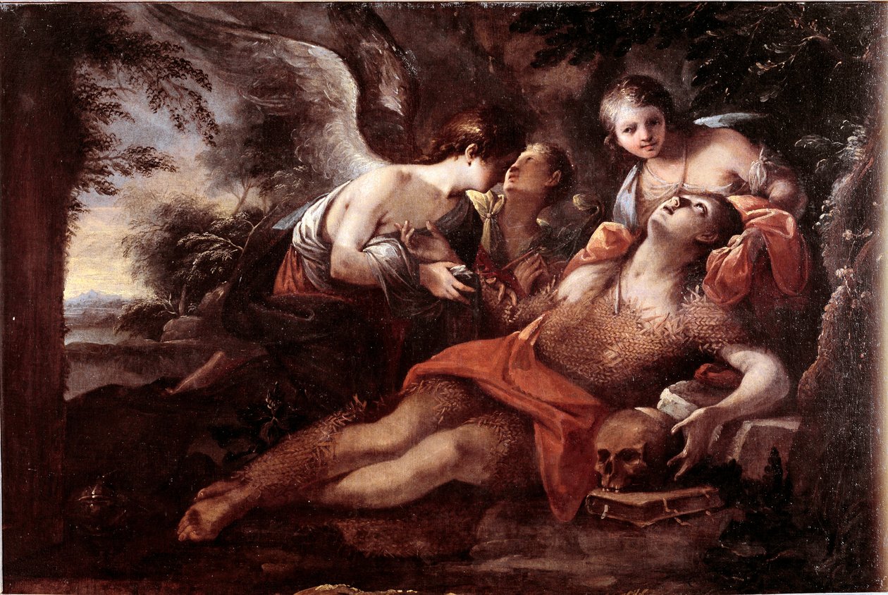 Morte di Maria Maddalena da French School