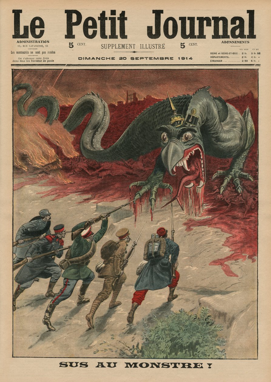 Morte al mostro, illustrazione di copertina da 
