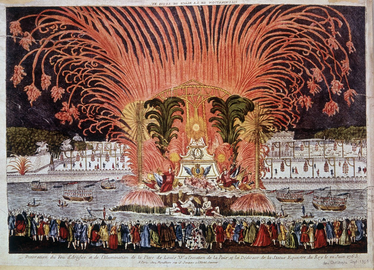 Decorazione di fuochi d