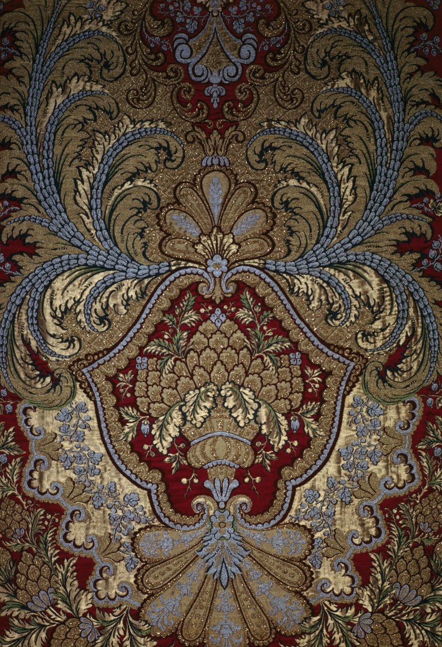 Dettaglio decorativo di un arazzo, Palazzo di Versailles da French School