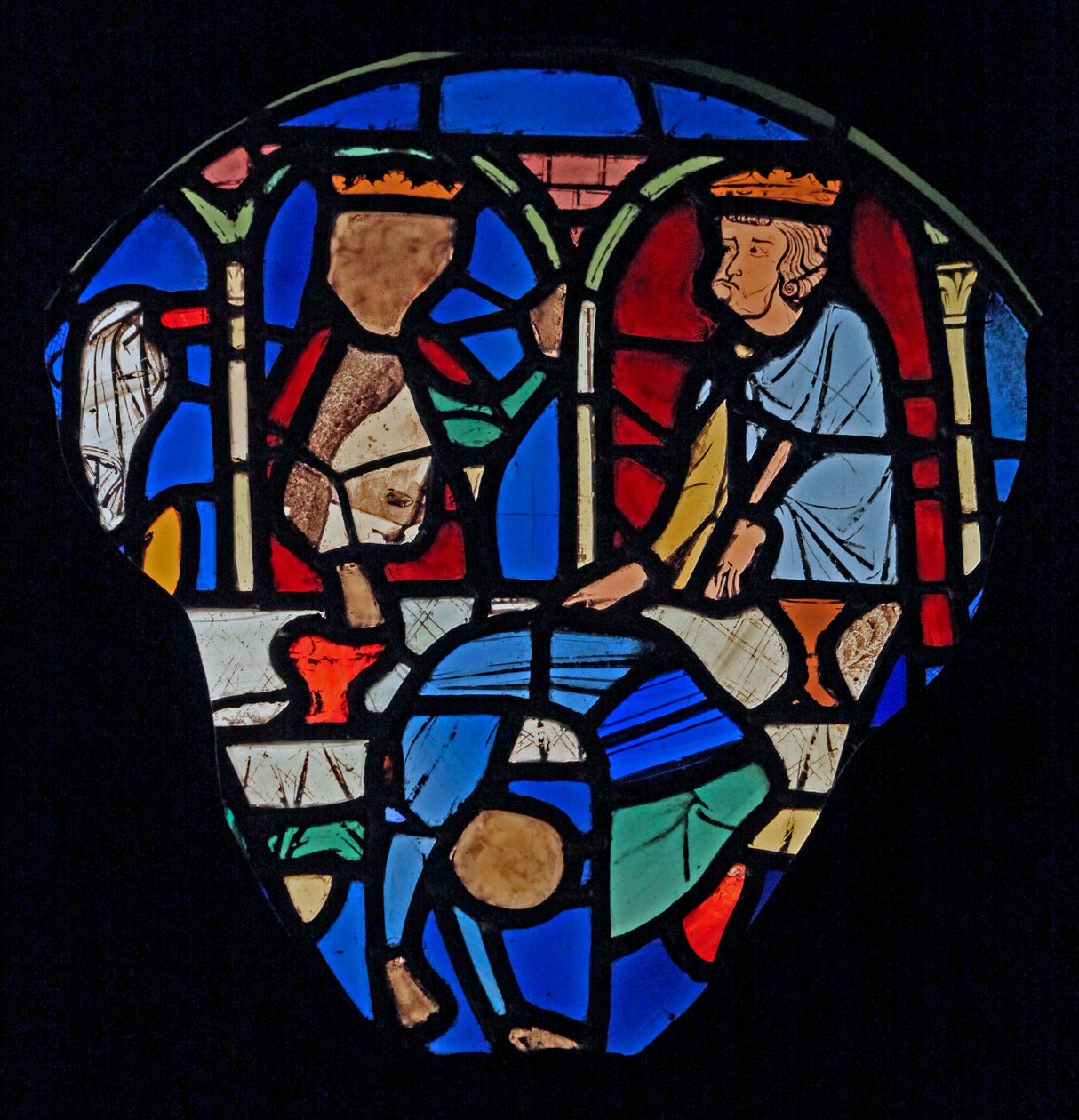La danza di Salomè davanti a Erode, ex Ste Chapelle da French School