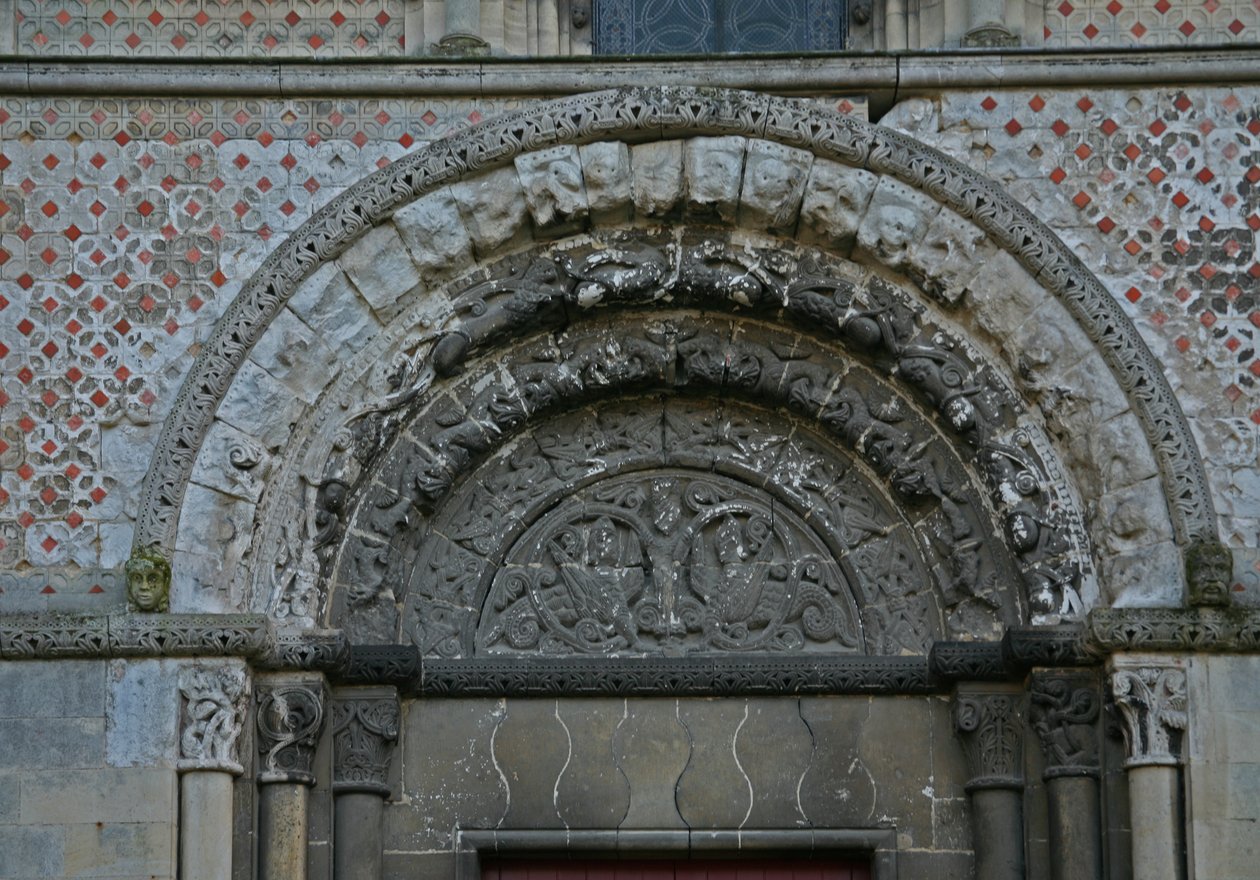 (dettaglio) della porta nord da French School