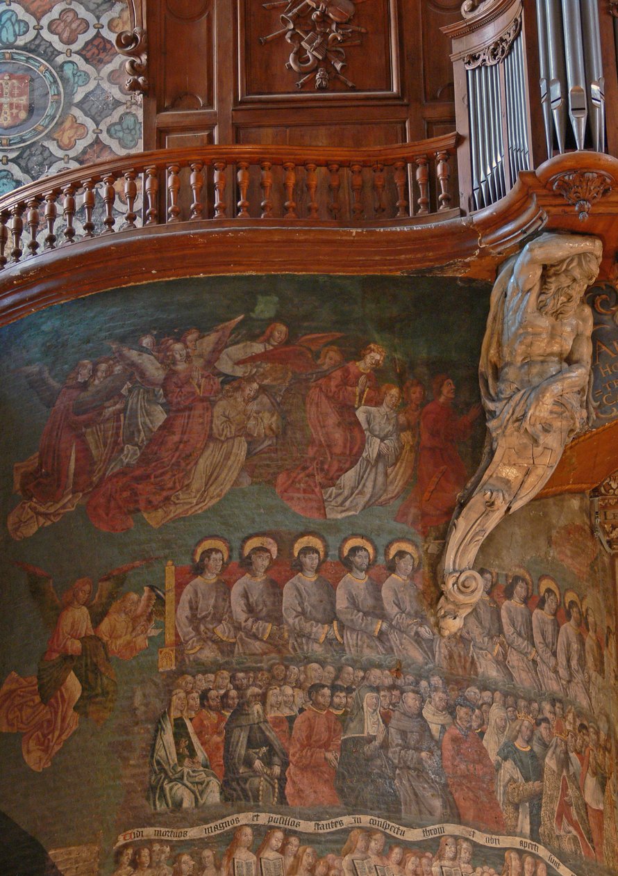 Parte del Giudizio Universale da French School