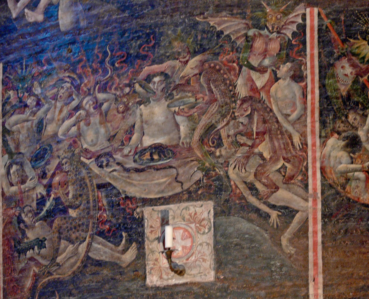 Parte del Giudizio Universale da French School