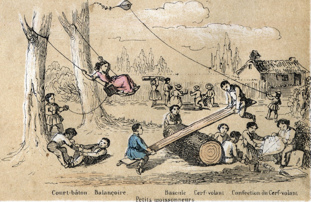 Descrizione delle attività ricreative e dei giochi dei bambini: giochi all