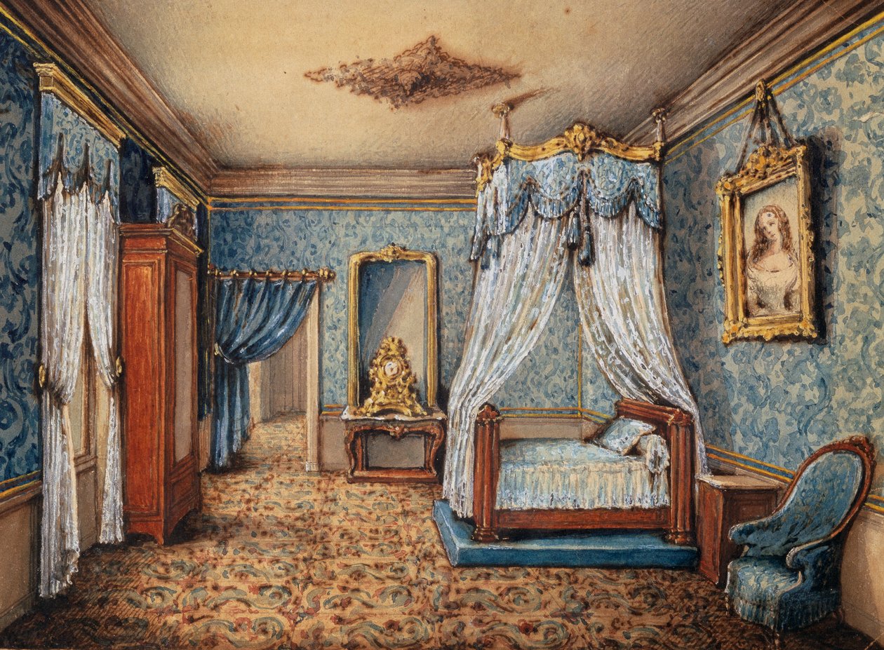 Progetto di camera da letto da French School