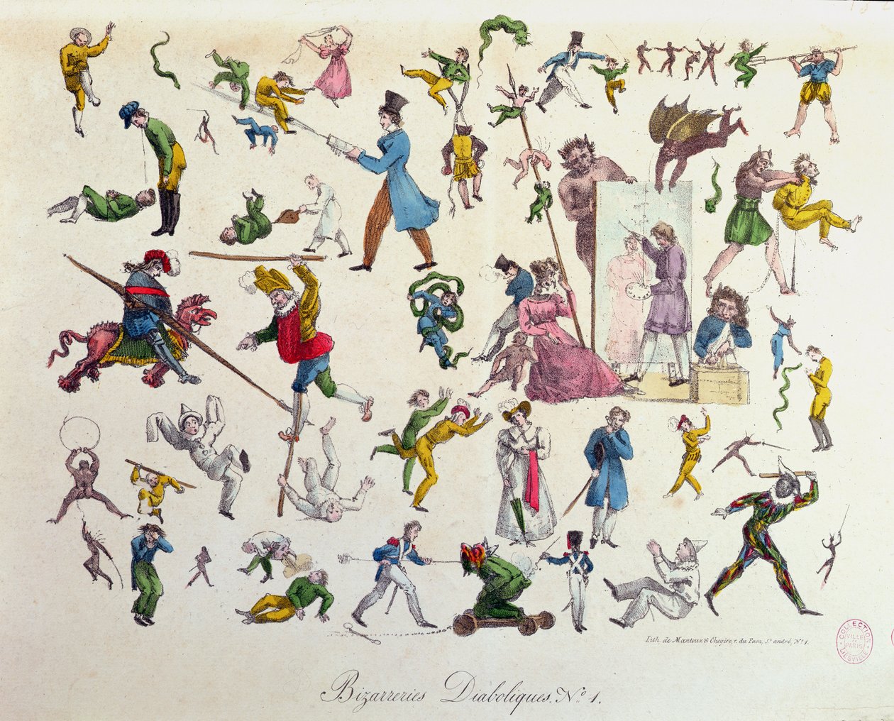 Stranezze diaboliche, 1823 da French School