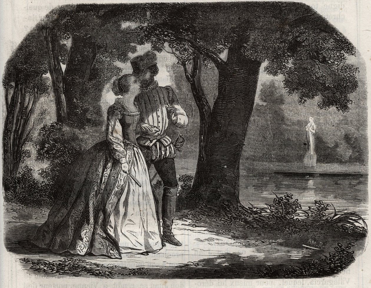 Don Giovanni discusse con Anna d
