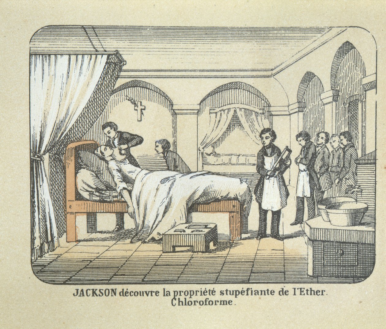 Il Dr. Charles Jackson scopre le qualità anestetiche dell