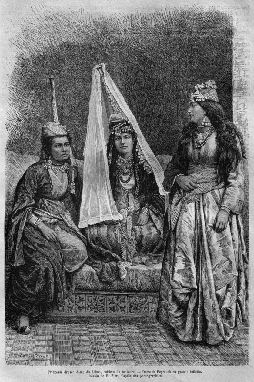 Principessa drusa, da La Syrie d