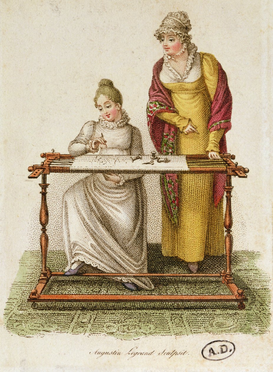 Ricamo, c.1810-20 da French School