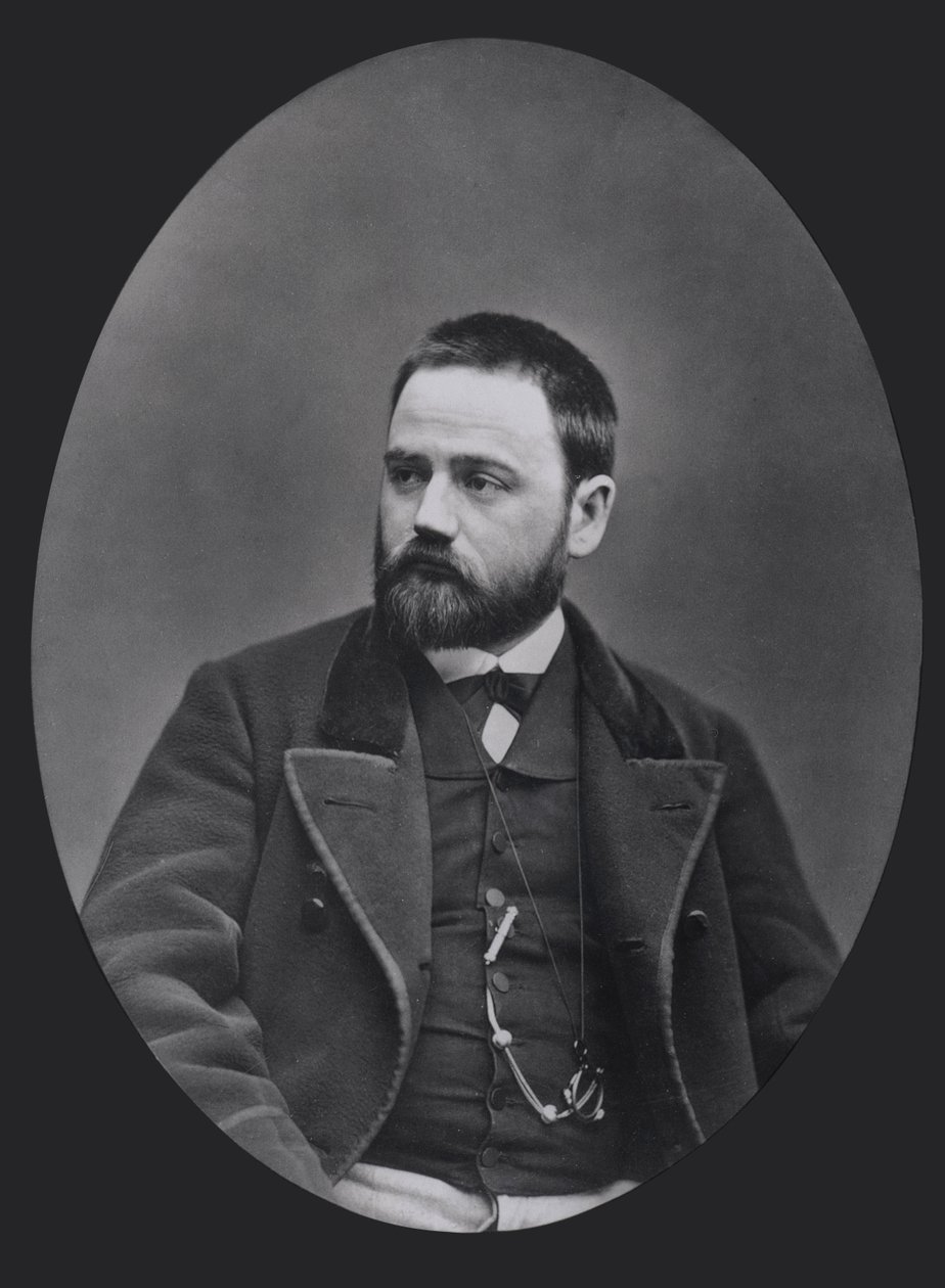 Emile Zola, c.1870-80 da French School