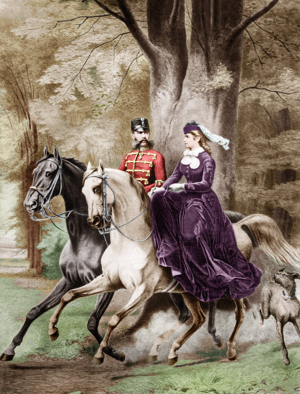 Imperatore Francesco Giuseppe I e Imperatrice Elisabetta d