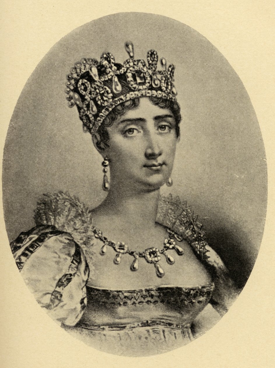 Imperatrice Giuseppina (1763-1814) illustrazione da 