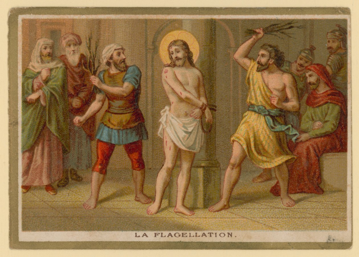 Episodio della vita di Gesù Cristo (cromolito) da French School