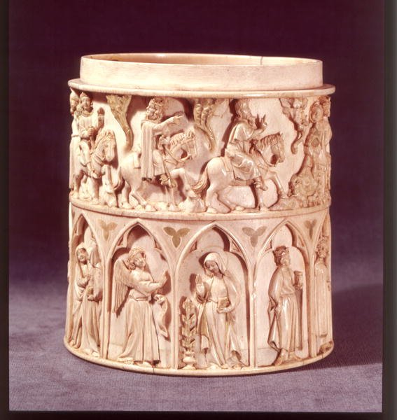 Vaso eucaristico che raffigura i Magi e l