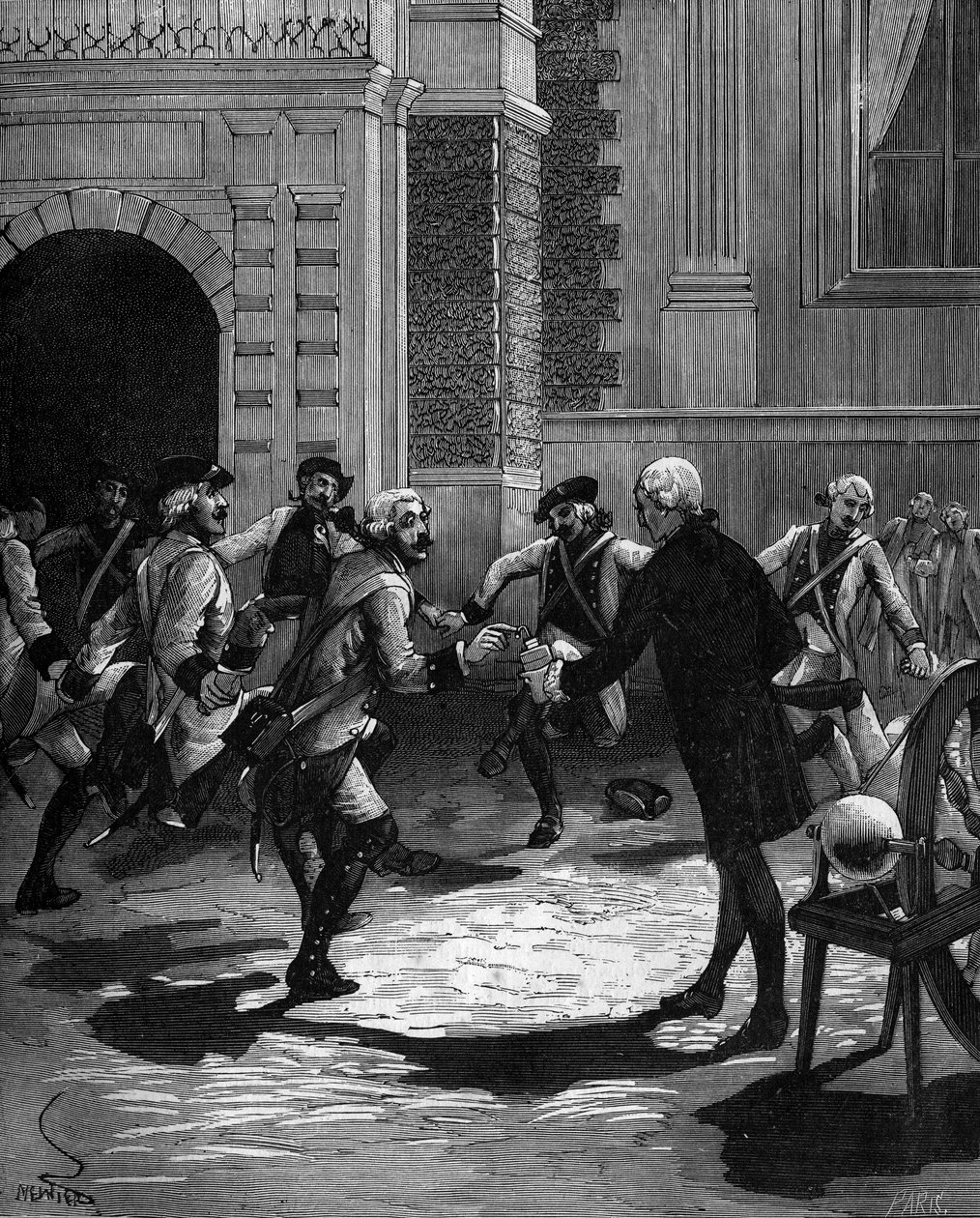 Esperimento della bottiglia di Leida da parte dell
