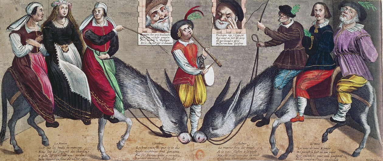 Farsa messa in scena c.1600 al Teatro dell