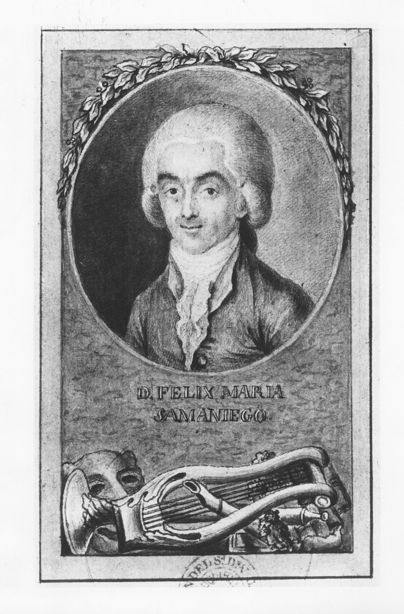 Felix Maria de Samaniego (litografia) da French School