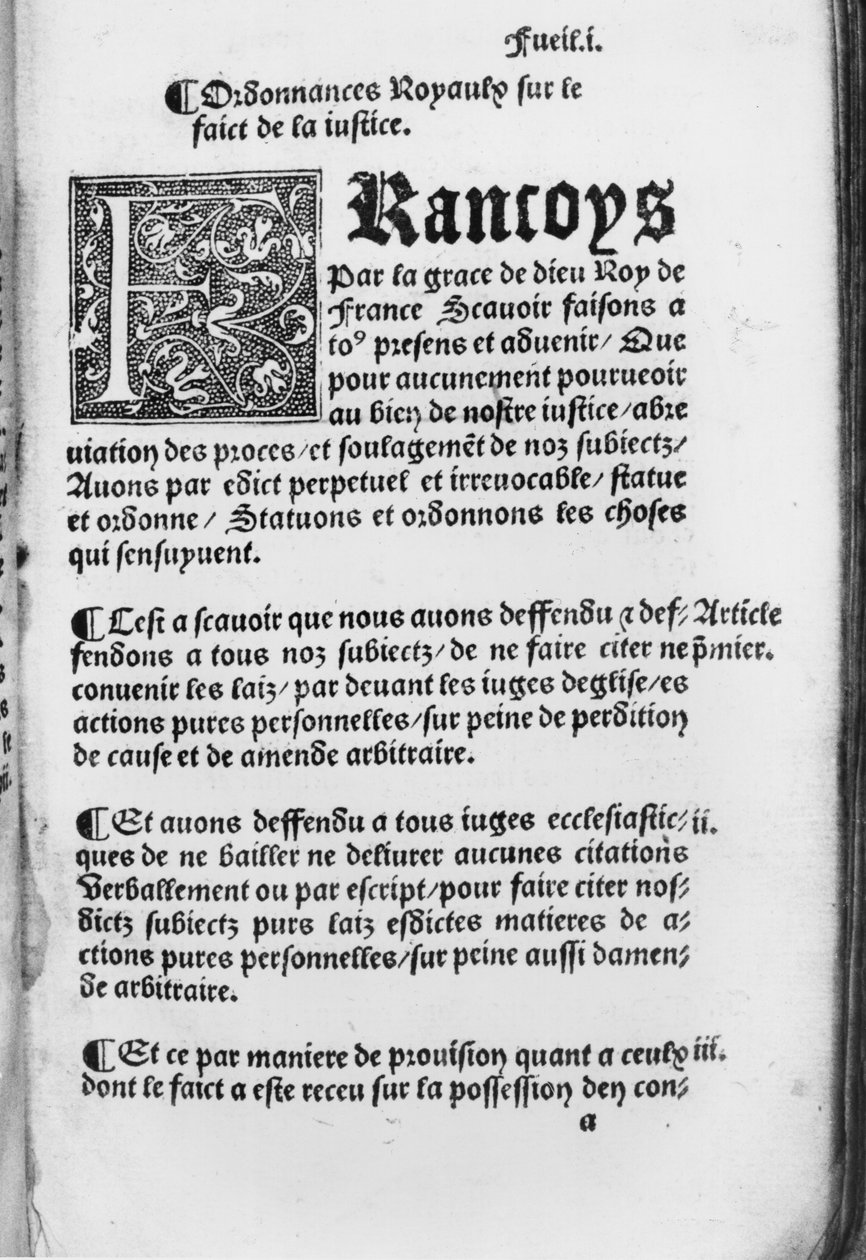 Prima pagina dell
