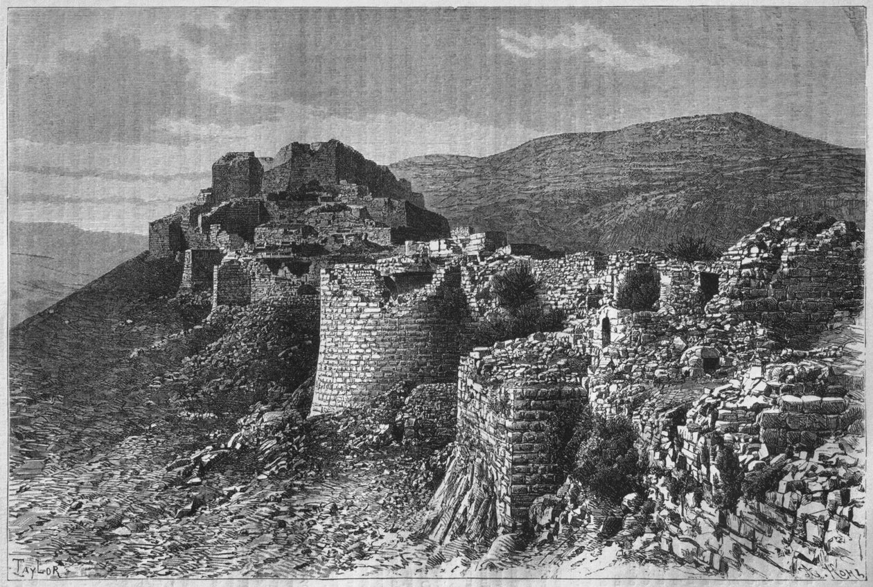 Fortezza di Baniyas, da La Syrie d