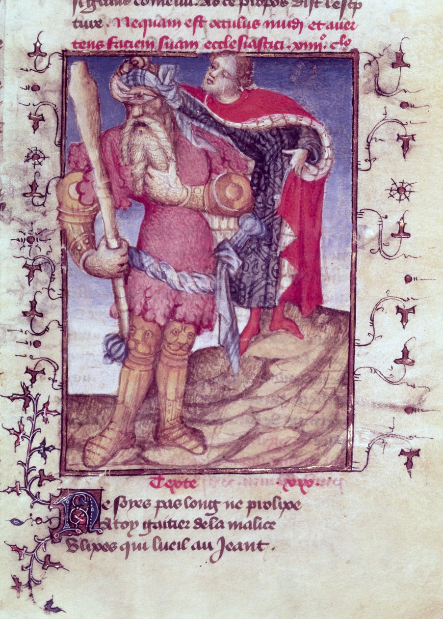 Ulisse che trafigge l