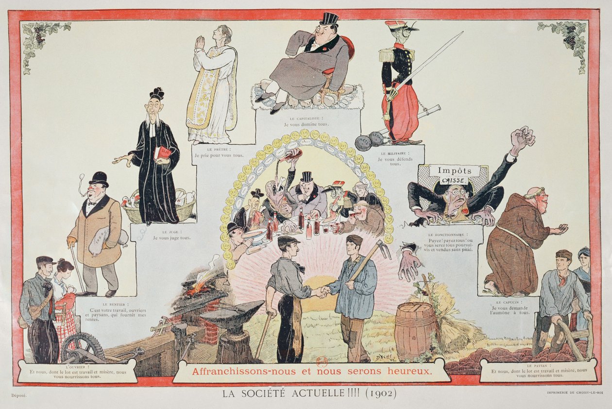 Liberate i Lavoratori, 1902 da French School