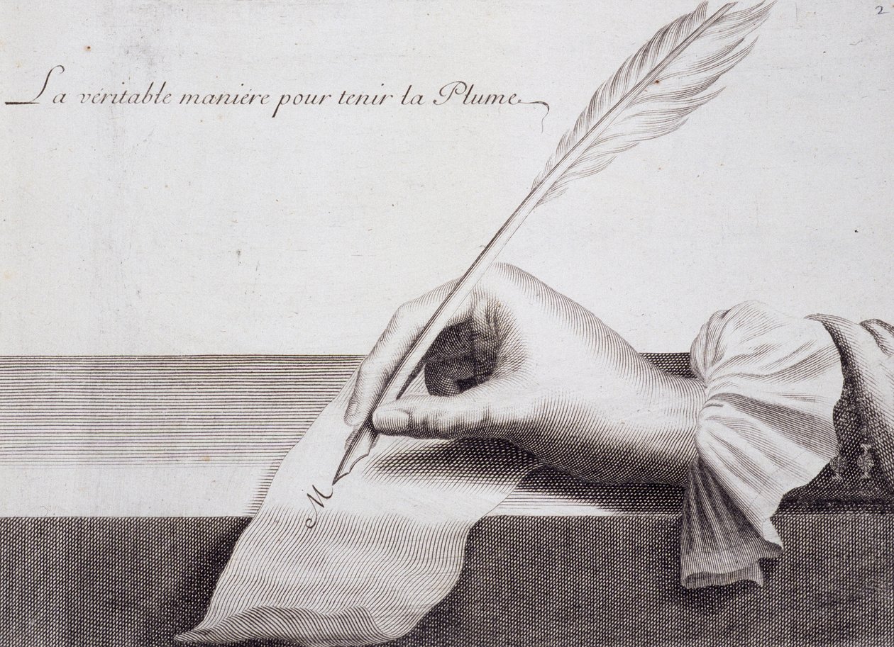 Calligrafia francese: 
