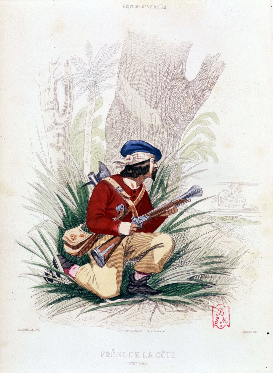 Fratello della costa (XVII secolo) - in "Storia dei pirati e corsari dell