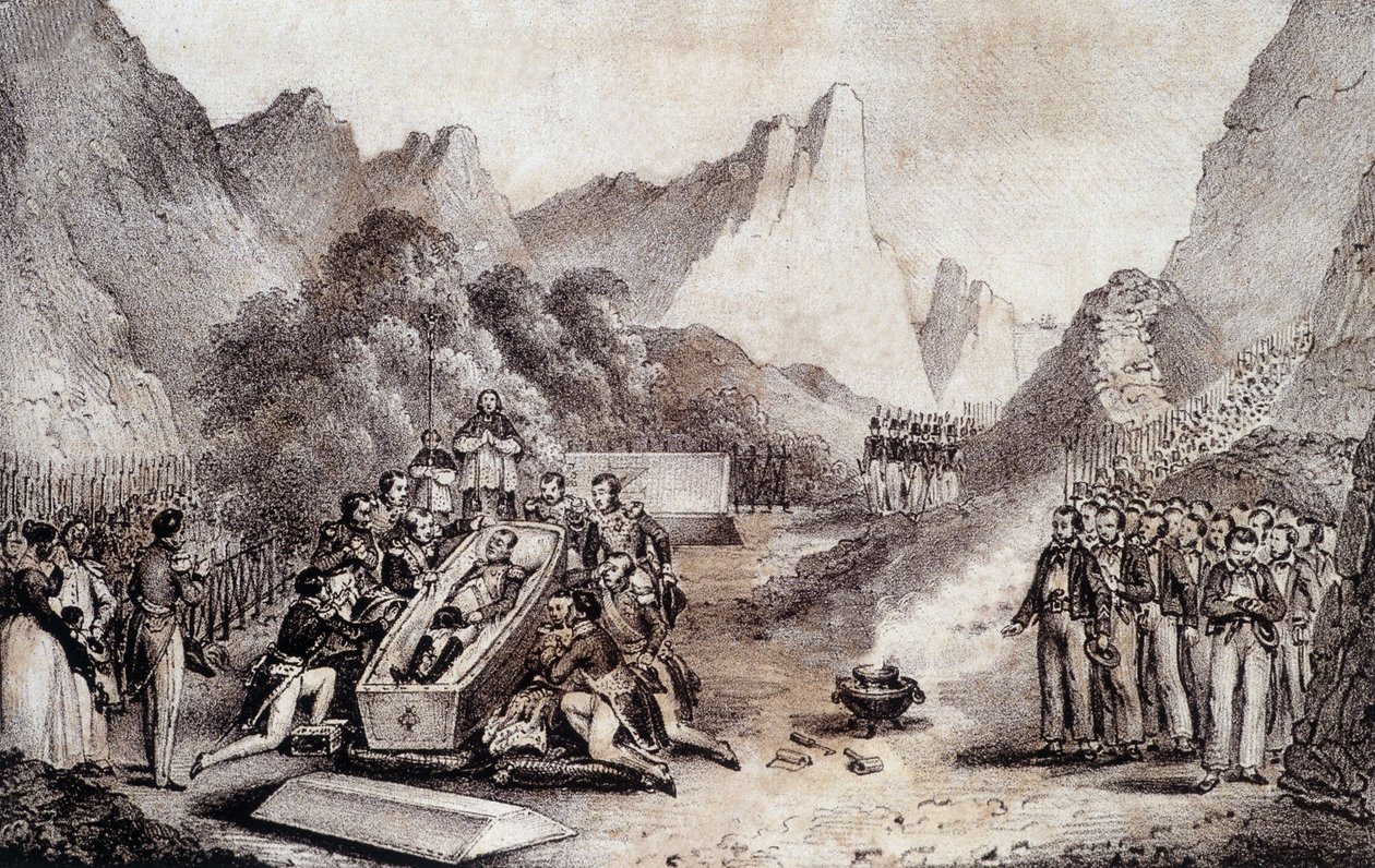 Funerale di Napoleone I: esumazione del corpo di Napoleone a Sant