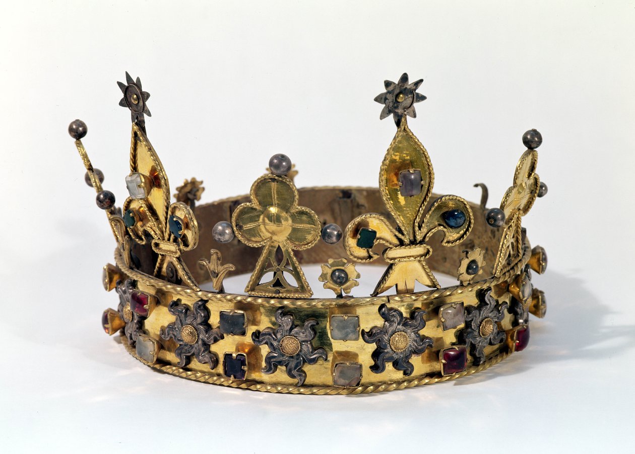 Corona funeraria di Filippo di Francia (1342-1404) da French School