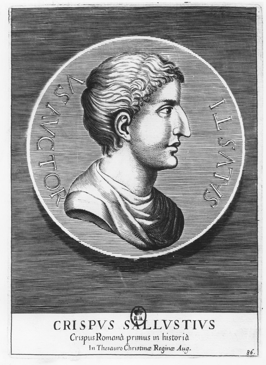 Gaio Sallustio Crispo, Sallustio (incisione)