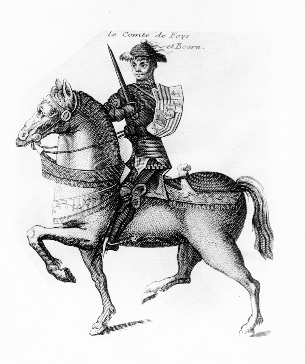 Gastone IV di Foix (incisione) da French School